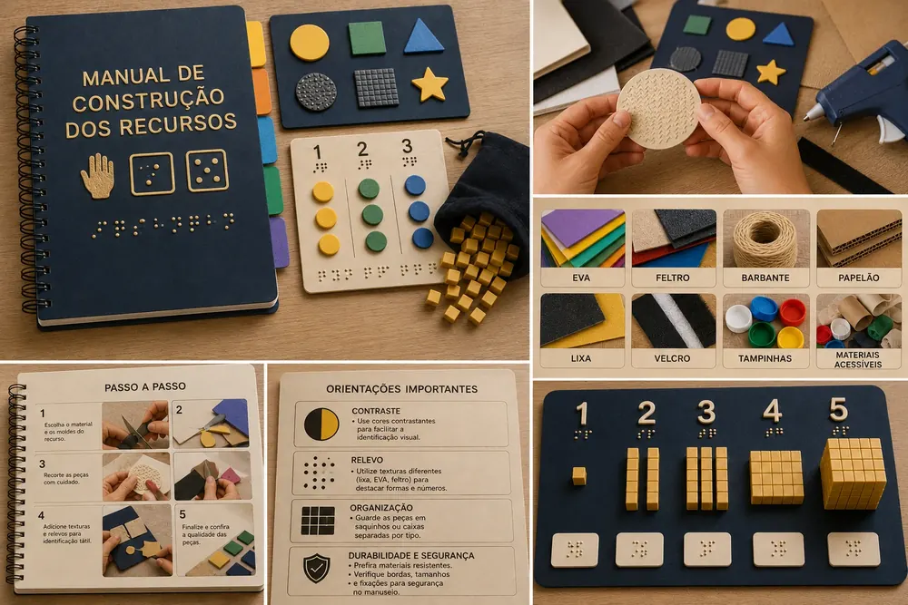 Manual de construção de recursos táteis